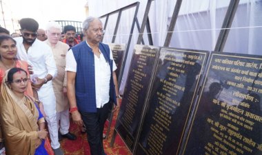 सांसद बृजमोहन अग्रवाल ने आरंग को दी, 240 लाख रुपये के विकास कार्यों की सौगात