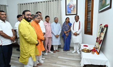वीर सावरकर का जीवन राष्ट्रभक्ति, आत्मबलिदान और वैचारिक दृढ़ता का प्रतीक है - मुख्यमंत्री श्री साय