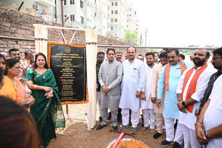 *रायपुर पश्चिम को मिली उच्च शिक्षा की नई सौगात — कोटा में शासकीय नवीन महाविद्यालय का शिलान्यास सम्पन्न*