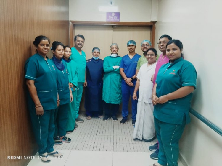 एसीआई ने एक बार फ़िर रचा नया इतिहास, कैथलैब में हुई लेजर कट एंजियोप्लास्टी का हुआ देशभर में जीवंत प्रसारण, राष्ट्रीय स्तर पर जुड़े कार्डियोलॉजिस्ट ने देखी प्रक्रिया