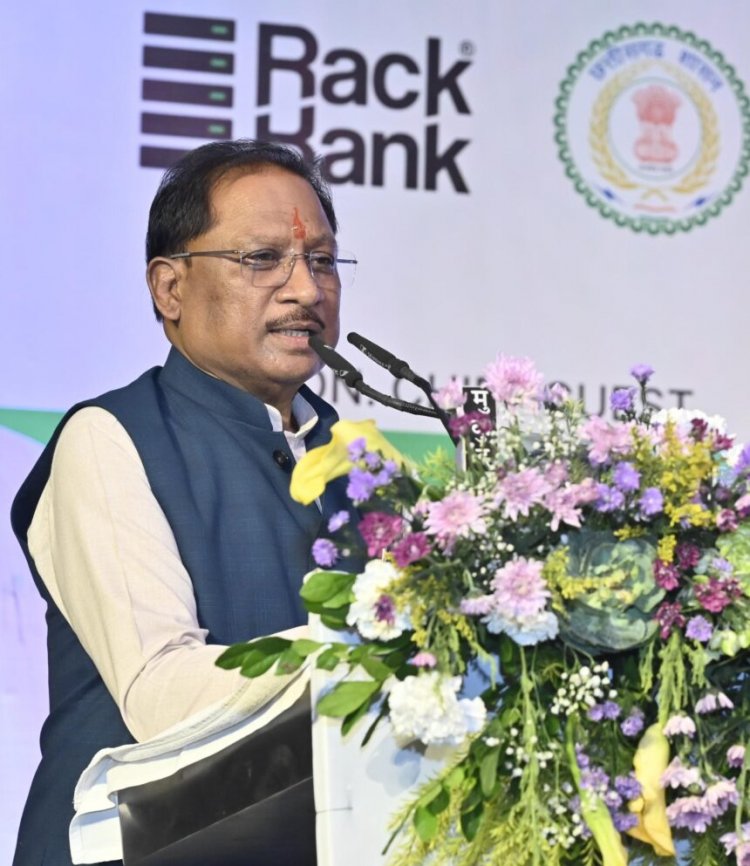 मुख्यमंत्री साय ने नवा रायपुर में एआई डाटा सेंटर पार्क का किया शिलान्यास, 500 से अधिक लोगों को मिलेगा रोजगार