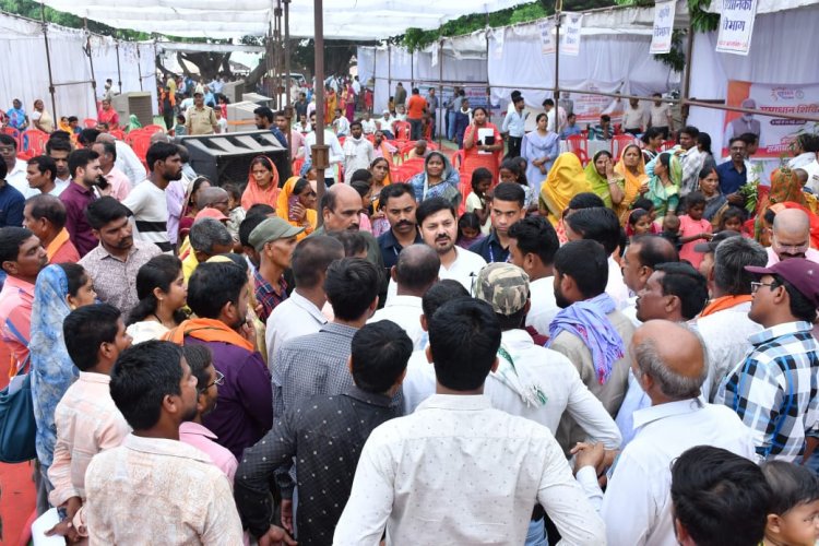 विष्णु देव का सुशासन तिहार अनुज आये आपके द्वार