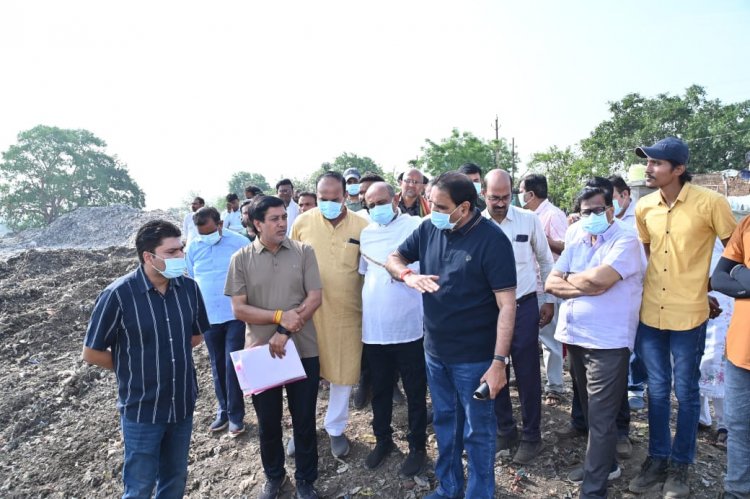 मूणत ने कचरा रेमीडिएशन कार्य की धीमी प्रगति पर जताई गहरी नाराज़गी