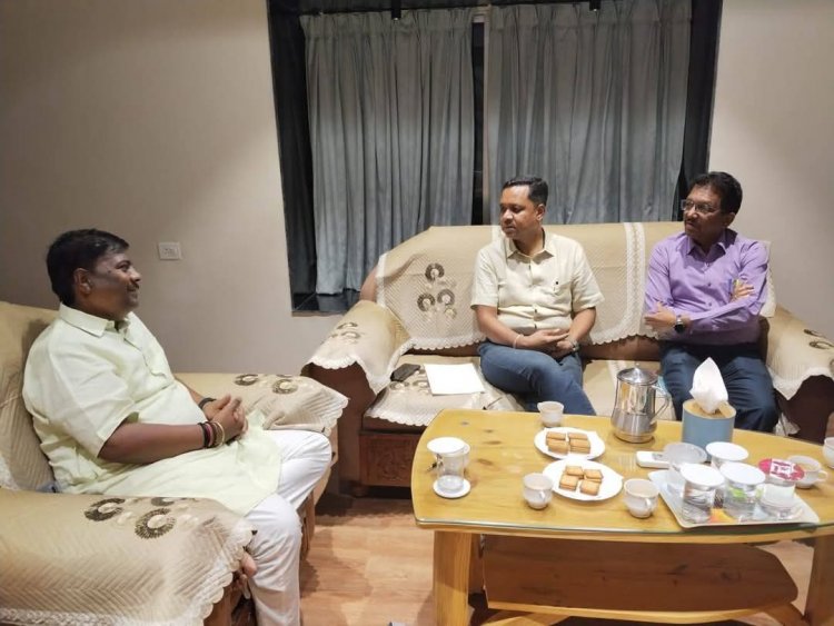 सुदूर वनांचल मर्दापाल में जल संसाधन विभाग के सचिव का सघन दौरा