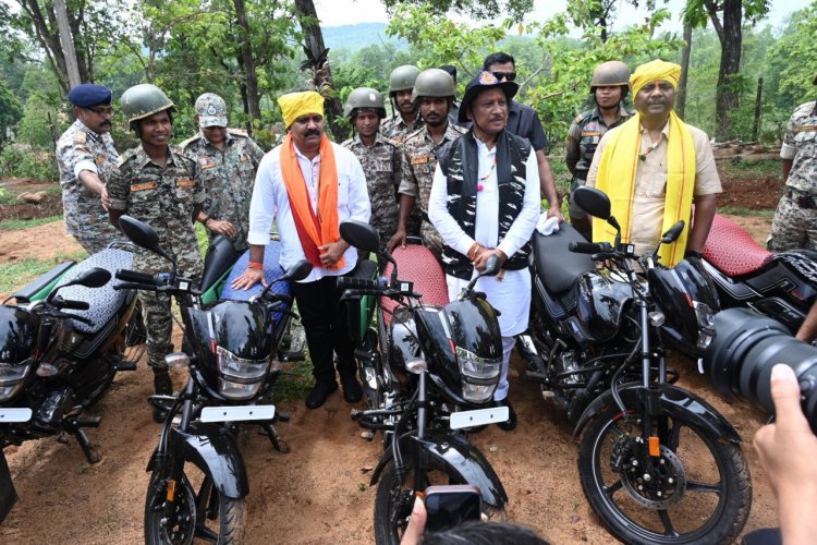 जवानों के बुलंद हौसलों से मिटेगा नक्सलवाद का कलंक: मुख्यमंत्री विष्णु देव साय