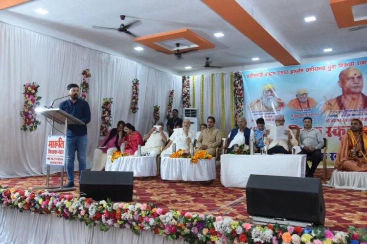 विप्र पब्लिक स्कूल भवन के लोकार्पण समारोह में शामिल हुए विधायक अनुज