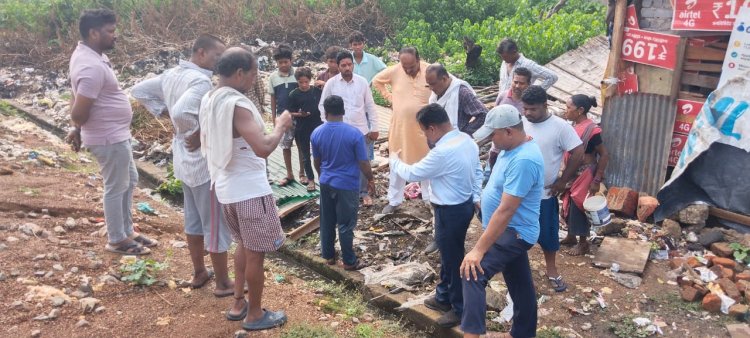 बारिश के पहले नालों की सफाई पूरा करने निर्देश ..सभापति राठौड़