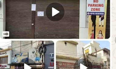 जनता की मांग पर और लगातार सडक यातायात बाधित होने से  Raipur Nagar Nigam की बड़ी कार्रवाई