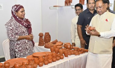 मुख्यमंत्री साय ने हस्तशिल्पियों को औजार उपकरण योजना अंतर्गत अनुदान राशि का किया वितरण, CM ने कहा- राज्य के हस्तशिल्पियों को मिलेगा नया आयाम…