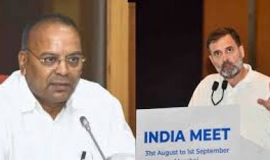 पूर्व मंत्री व विधायक अजय चंद्राकर ने राहुल गांधी के बयान पर जमकर साधा निशाना