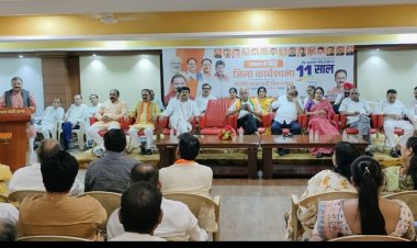 संकल्प से सिद्धि नरेंद्र मोदी के कार्यकाल के 11 साल बेमिसाल पर कार्यशाला