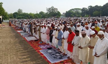 शहर में ईद उल अजहा की रौनक रही, मस्जिदों-ईदगाहों में अदा की गई नमाज