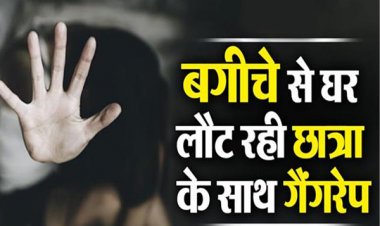 बगीचे से घर लौट रही छात्रा के साथ हैवानियत, रास्ते में खींचकर सुनसान जगह पर ले गए दरिंदे; फिर बारी-बारी किया...