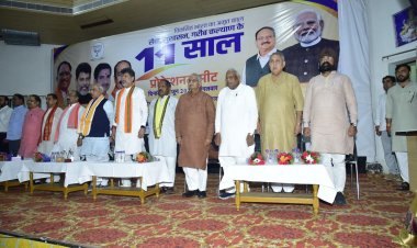 मोदी जी के विकसित भारत का मतलब है- समृद्ध और संपन्न और सुरक्षित भारत:शिवप्रकाश