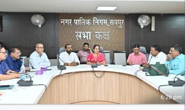 सीडीपी प्लान तैयार कर सभी 70 वार्डो में समान दृष्टि से दलगत राजनीति से ऊपर उठकर जन अपेक्षित विकास करने नगर निगम कृत संकल्पित महापौर