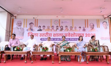 बच्चों को दी शुभकामनाएं, पढ़ाई में मेहनत और मोबाइल के संयमित उपयोग की सीख-विधायक पुरंदर मिश्रा