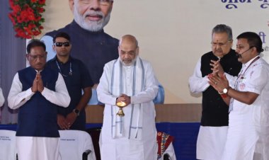 CG : नवा रायपुर में बनेगा एनएफएसयू और एनएफएसएल भवन, अमित शाह ने किया भूमिपूजन