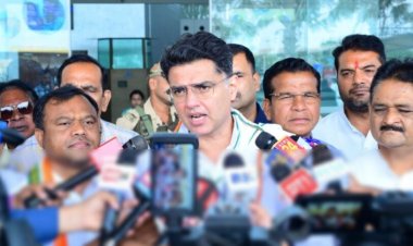 Politics : दो दिवसीय छत्तीसगढ़ दौरे पर पहुंचे सचिन पायलट, अमित शाह पर साधा निशाना