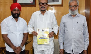 राज्यपाल श्री डेका से छत्तीसगढ़ अल्पसंख्यक आयोग के अध्यक्ष श्री छाबड़ा ने की सौजन्य भेंट