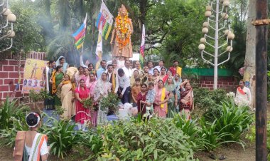 रानी दुर्गावती के बलिदान दिवस पर गोंड़ समाज द्वारा दी गई श्रद्धांजलि