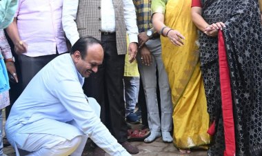 रायपुर पश्चिम में चरणबद्ध रूप से बिजली तारो को अंडर ग्राउंड केबल के रूप में परिवर्तित किया जाएगा - राजेश मूणत