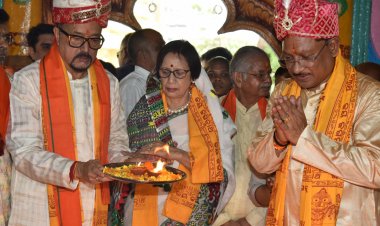 रथयात्रा महोत्सव में शामिल हुए राज्यपाल श्री डेका