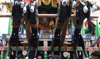 धर्म, सेवा और समर्पण की त्रिवेणी में रचा गया आस्था का पर्व: पुरी रथ यात्रा में विधायक डॉ. संपत अग्रवाल का पुण्यमय सहभाग