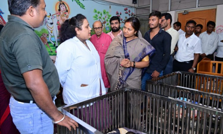 मंत्री राजवाड़े ने किया ‘सेवा भारतीय मातृ छाया शिशु गृह’ का निरीक्षण