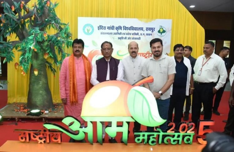 सीएम साय के साथ आम महोत्सव में शामिल हुए विधायक अनुज शर्मा