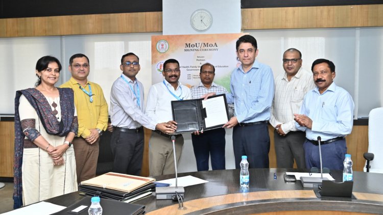 छत्तीसगढ़ में स्वास्थ्य सेवाओं को सुदृढ़ बनाने यूनिसेफ,डबल्यूएचओ,एम्स सहित 05 संस्थाओं के साथ ऐतिहासिक एमओयू