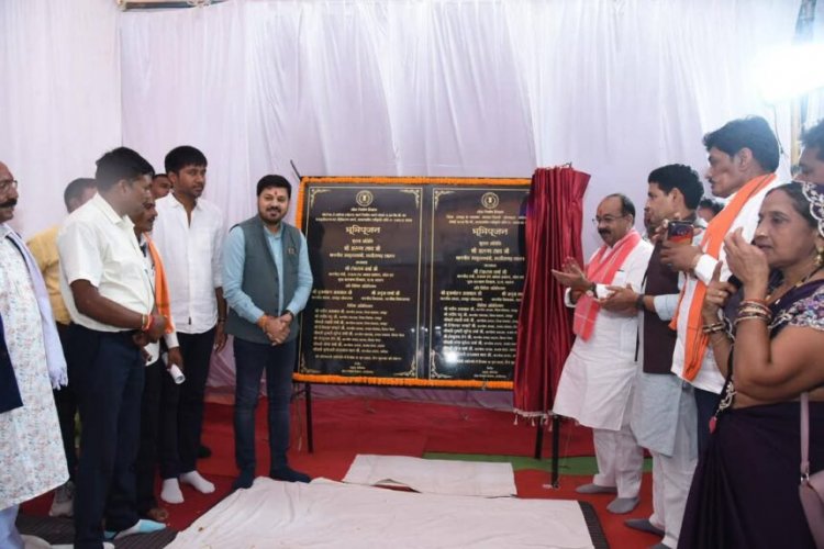 CG NEWS: उप मुख्यमंत्री साव ने अपने अनुज के क्षेत्र मे 62 करोड़ के विकास कार्यो का किया भूमिपूजन