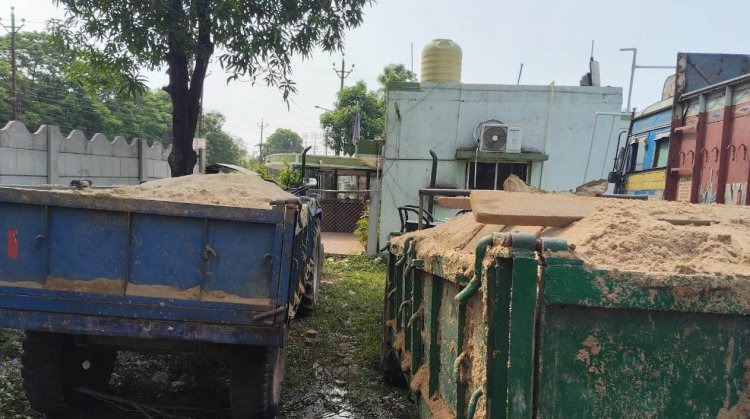 रायगढ़ में खनिज के अवैध उत्खनन, परिवहन और भंडारण के खिलाफ बड़ी कार्रवाई