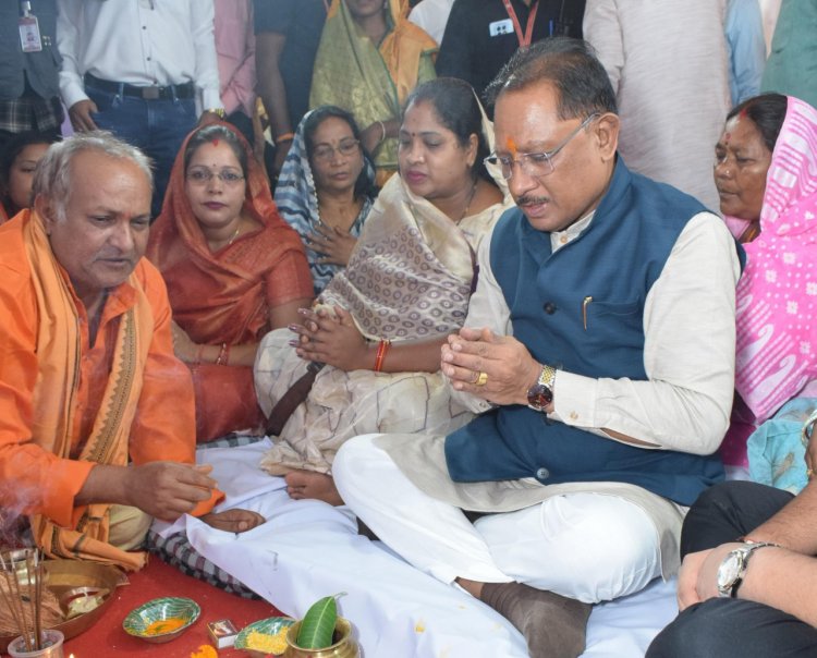 मुख्यमंत्री विष्णुदेव साय ने दुलदुला में 3 करोड़ से अधिक के विकास कार्यों का किया लोकार्पण व भूमिपूजन…