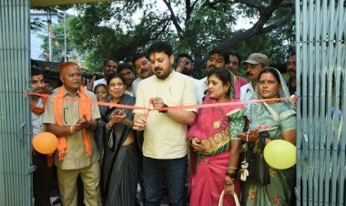  शाला प्रवेशउत्सव मे शामिल हुए विधायक अनुज