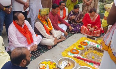 बालाजी मंदिर के पास सामुदायिक भवन भव्य बनाने पश्चिम विधायक ने विधायक निधि से 25 लाख का स्वेच्छानुदान देने घोषणा की