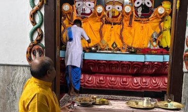 आज बाहुड़ा रथ यात्रा के पावन अवसर पर भगवान जगन्नाथ जी की होगी वापसी यात्रा    ।