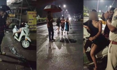 CG : क्लब के बाहर नशे में धुत युवती ने किया हाई वोल्टेज ड्रामा, दो गुटों में जमकर मारपीट, पुलिस से भी की बहस