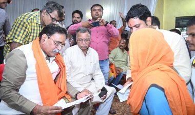 मूणत करेंगे विकास कार्यों की गुणवत्ता की स्वयं निगरानी, गड़बड़ी पर जांच के निर्देश*