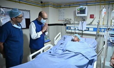 राज्यपाल श्री डेका ने घायल जवानों का जाना कुशलछेम