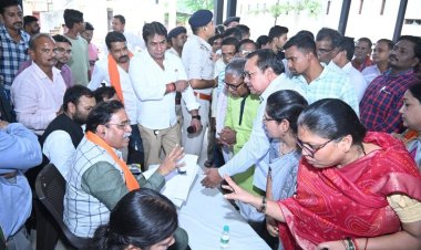 राजेश मूणत ने जन चौपाल में जनता को भरोसा दिलाया – मैं राजनीति नहीं, सेवा करने आया हूं