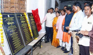 बस्तर के विकास को मिली नई रफ्तार: वनमंत्री केदार कश्यप ने 42 लाख रूपए के विकास कार्यों का किया भूमिपूजन…