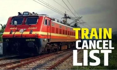 Train Cancelled : यात्रीगण कृपया ध्यान दें ! छत्तीसगढ़ में इस दिन चार ट्रेनें रहेंगी रद्द,यात्रा करने से पहले जरूर देखें लिस्ट