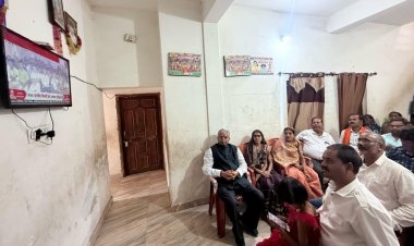 पूर्व विधानसभा अध्यक्ष धरमलाल कौशिक ने यशस्वी प्रधानमंत्री नरेंद्र मोदी जी का किया आभार व्यक्त