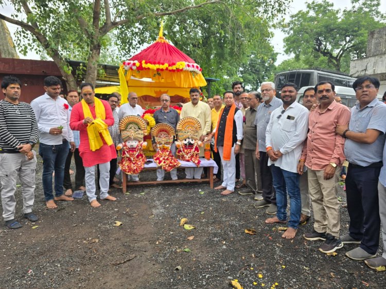 बहुड़ा रथयात्रा में आस्था की गूंज, विधायक डॉ. संपत अग्रवाल ने निभाया भक्तिभाव