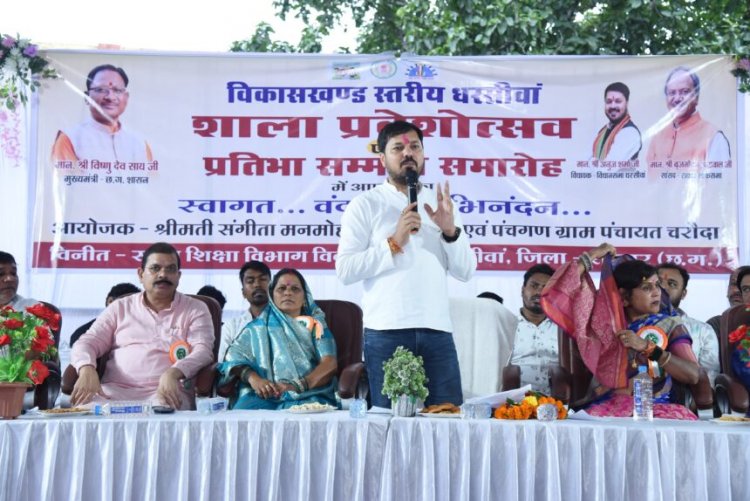 शिक्षा के साथ साथ अच्छे संस्कार बहुत ज़रूरी हैं, अच्छे संस्कार ही आपकी पहचान होगी – अनुज