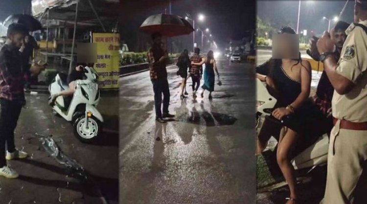 CG : क्लब के बाहर नशे में धुत युवती ने किया हाई वोल्टेज ड्रामा, दो गुटों में जमकर मारपीट, पुलिस से भी की बहस