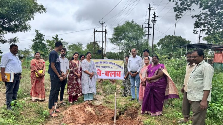 विधायक चातुरी नंद ने महाविद्यालय परिसर में रोपे पौधे
