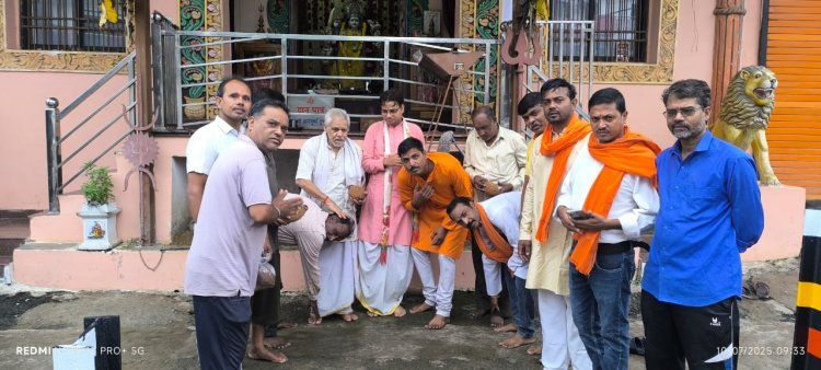 जवाहर नगर मंडल ने मनाया गया गुरु पूर्णिमा महोत्सव, गुरुजनों,शिक्षकों,वरिष्ठनजो का पूजन कर किया सम्मान।