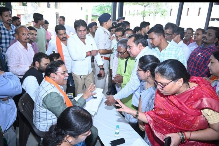 राजेश मूणत ने जन चौपाल में जनता को भरोसा दिलाया – मैं राजनीति नहीं, सेवा करने आया हूं