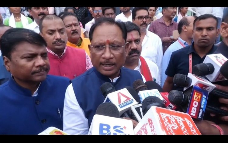 नक्सलवाद पर बोले सीएम साय  मार्च 2026 तक नक्सलवाद के अंत का संकल्प निश्चित ही पूरा होगा